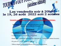 Tournoi &laquo;&nbsp;Guy Fourmond&nbsp;&raquo; à handicap – Le 19 et 26 août&nbsp;2022